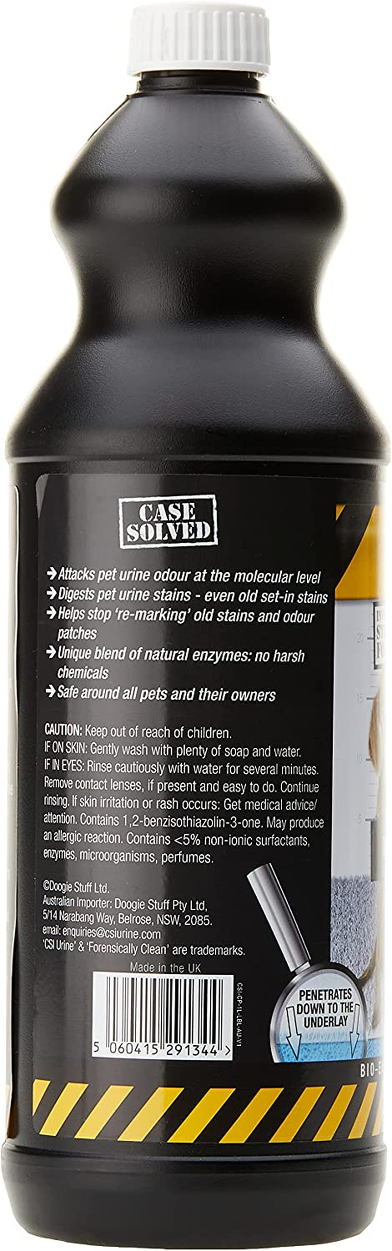 Multi-Pet Carpet Penetrator, 1 Liter - Bio-Active Enzyme Formula, Deep Stain & Odour Removal, Safe for Pets & Humans, Long-Lasting Effect image number 4