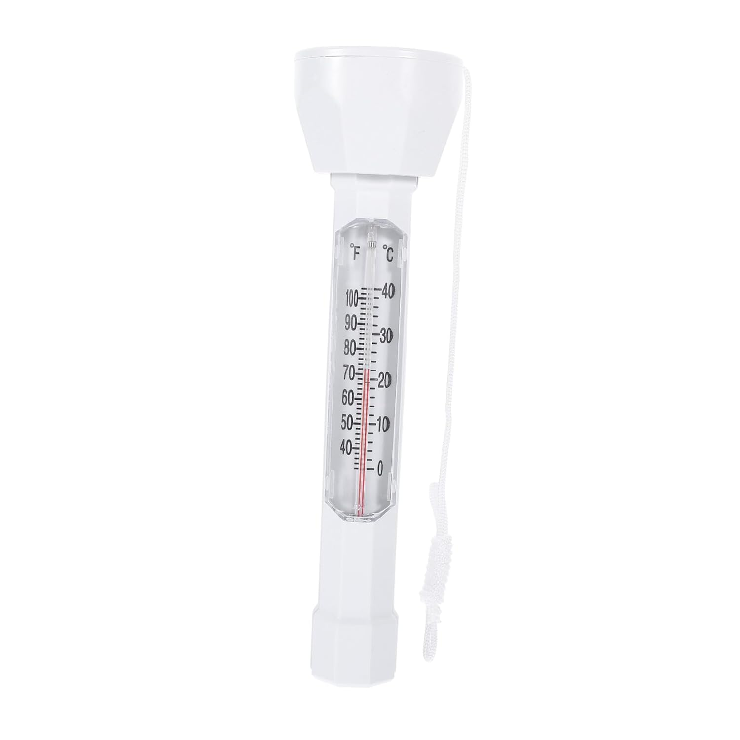 Bestonzon Floating Pool and Bath Water Thermometer 0-40&deg;C, Sturdy Floating Temperature Measuring Tool for Swimming Pools, Fishponds, and Saunas image number 1