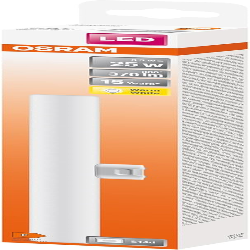 OSRAM Ledinestra 30 Cm Non-Dim 3.2W/827 FR S14D, White image number 2
