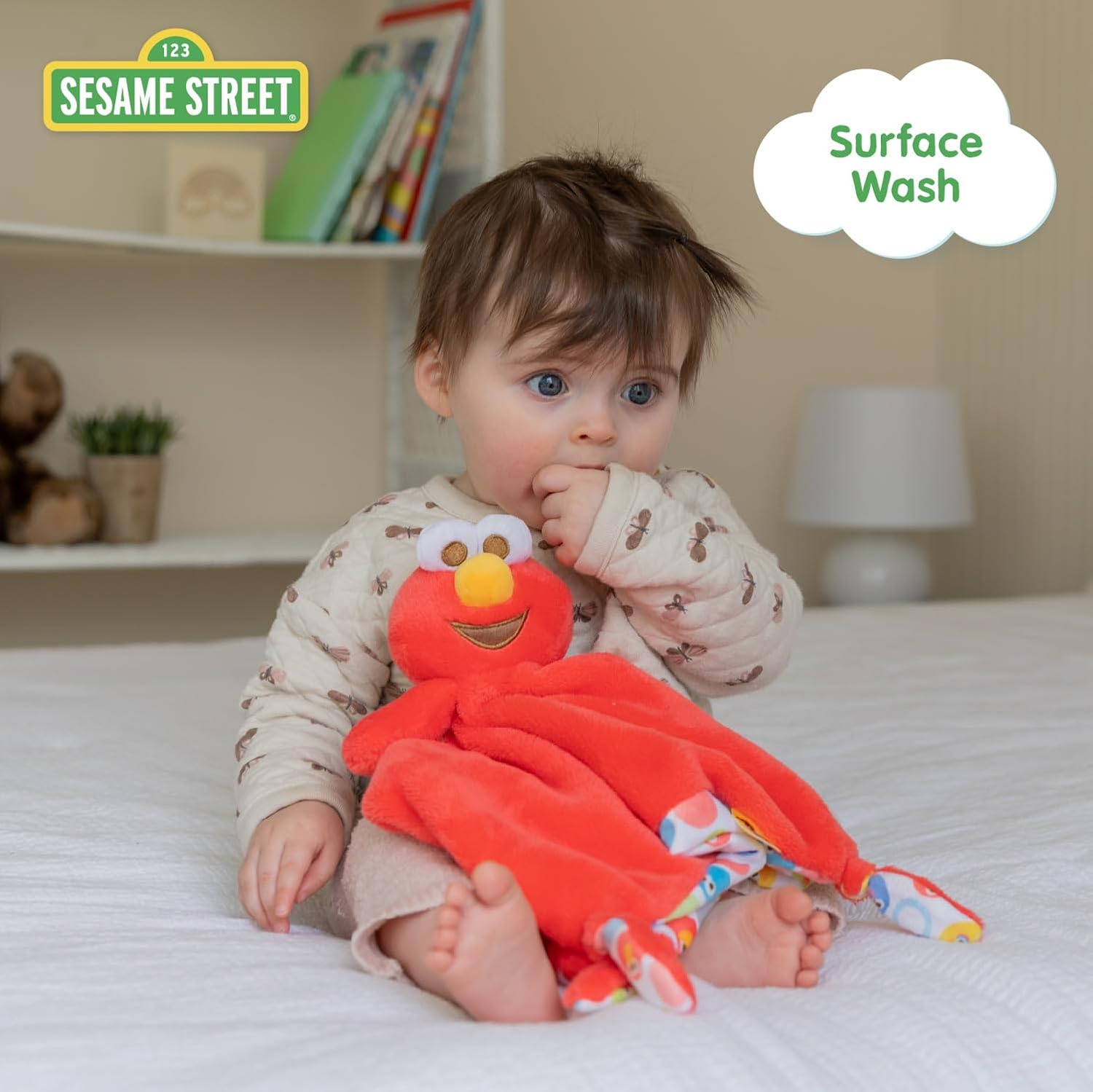 Sesame Street Baby'S First Elmo Blanket, Red