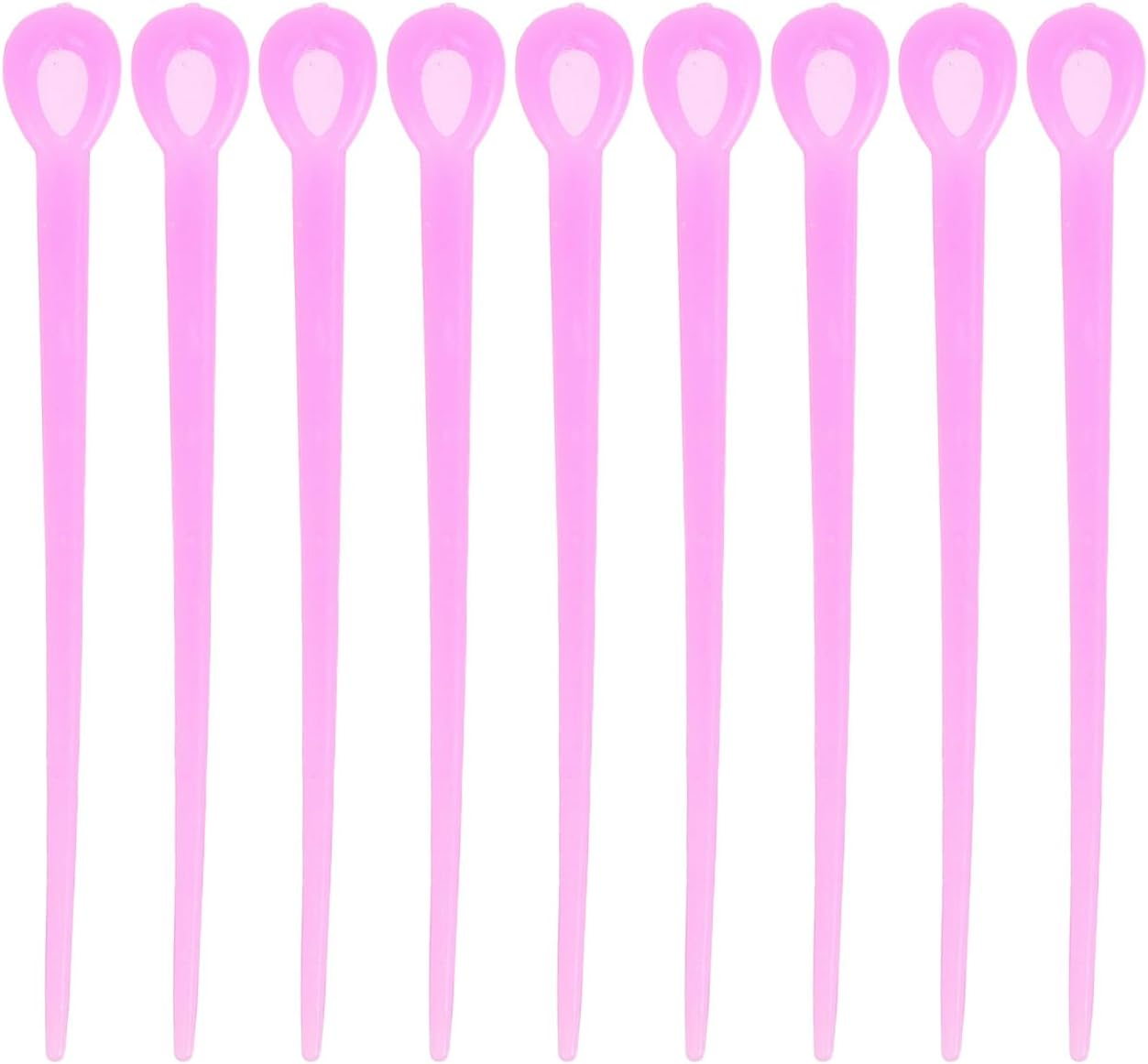 VICASKY Pack of 180 Curlers, Spiral Curls, Accessories, Needles, Perm Needles, Reusable Hair Styling, Plastic, Secure Attachment, DIY Curls, Perm, Random Colour, 7.5 Inches image number 5