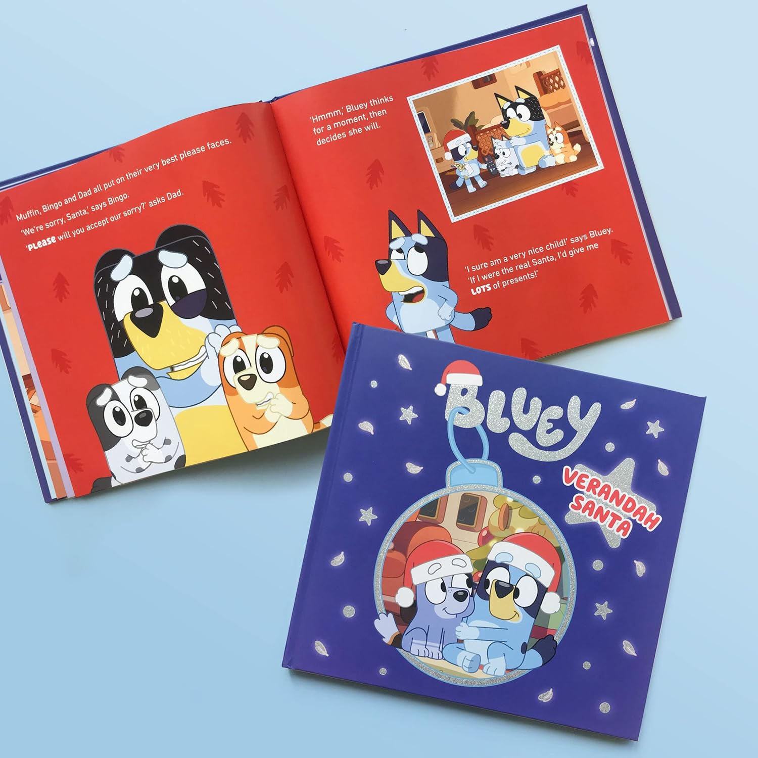 Bluey: Verandah Santa: a Christmas Book image number 1