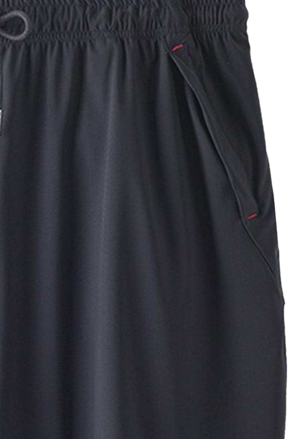 Gsywaipei Men'S Solid Cozy Cotton Sweat Shorts Joggers Elastic Waist Sports Shorts Pockets Running Training Jogging Short, Black 2, 4X-Large image number 6