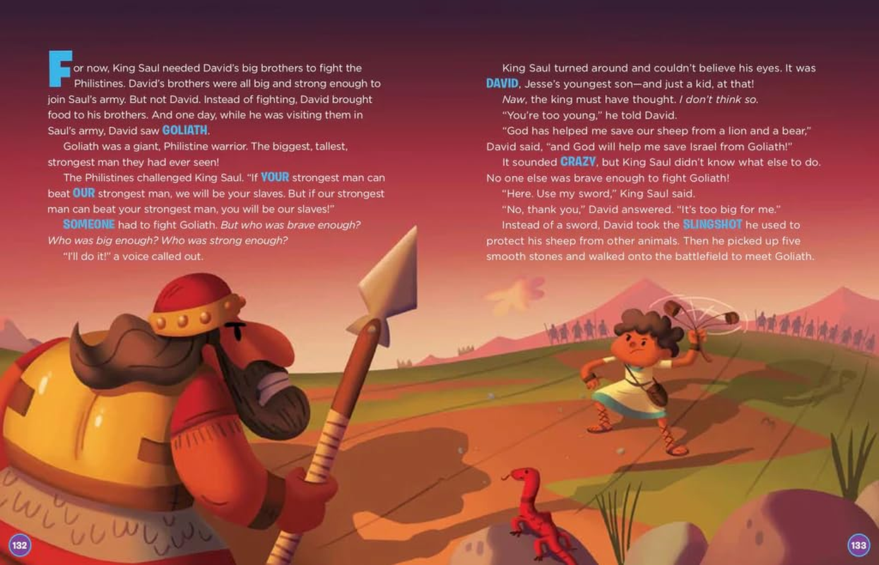 Laugh and Grow Bible for Kids: the Gospel in 52 Five-Minute Bible Stories image number 6