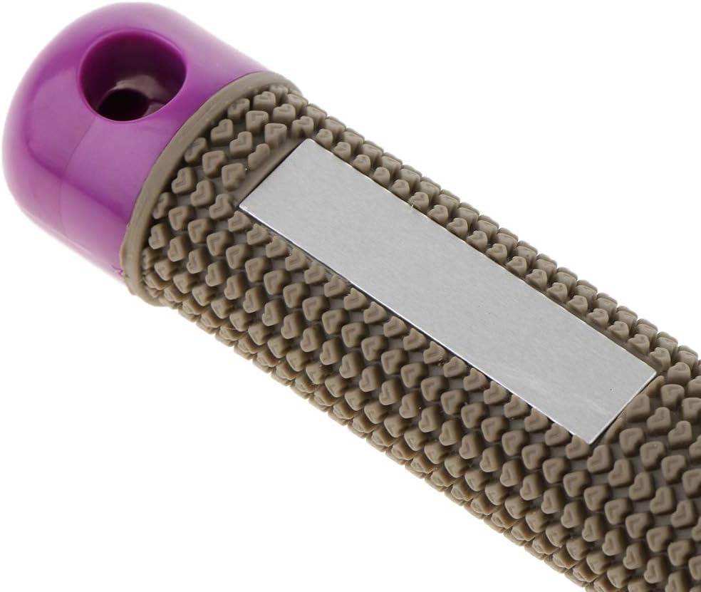 Magideal 2 Pieces Soft Bristle Hair Brush - Curved, Vented Detangling Hair Brush for Women Long, Thick, Thin, Curly & Tangled Hair image number 6