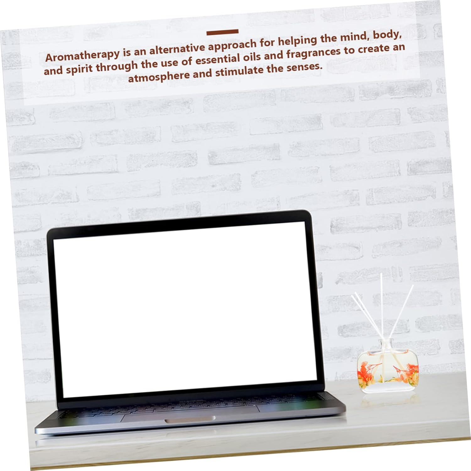 Aromatherapy Essential Oil Rattan Stick Diffuser Home Air Freshener Scented Healthy Materials - Assorted Color image number 1