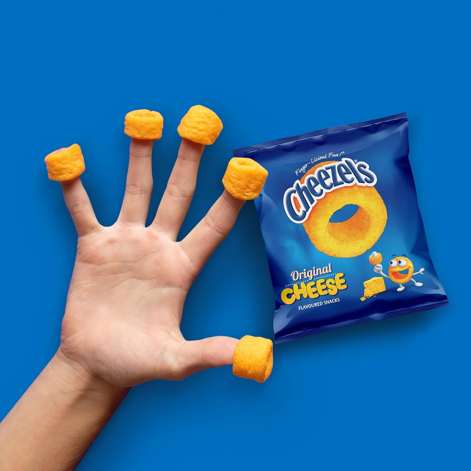 Cheezels Regular Variety 6-Pack 114G image number 6