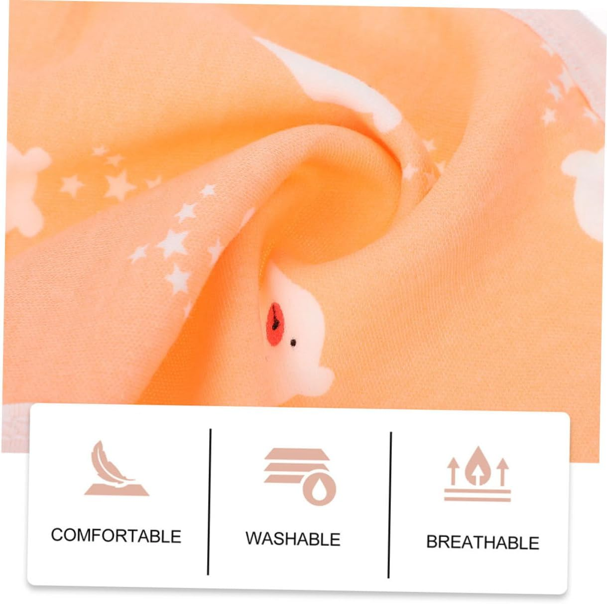 Newborn Cotton Belly Band Baby Navel Strap 80Cm Soft Belly Protector Warm Wrap for Infant Cord Care Autumn Winter image number 3