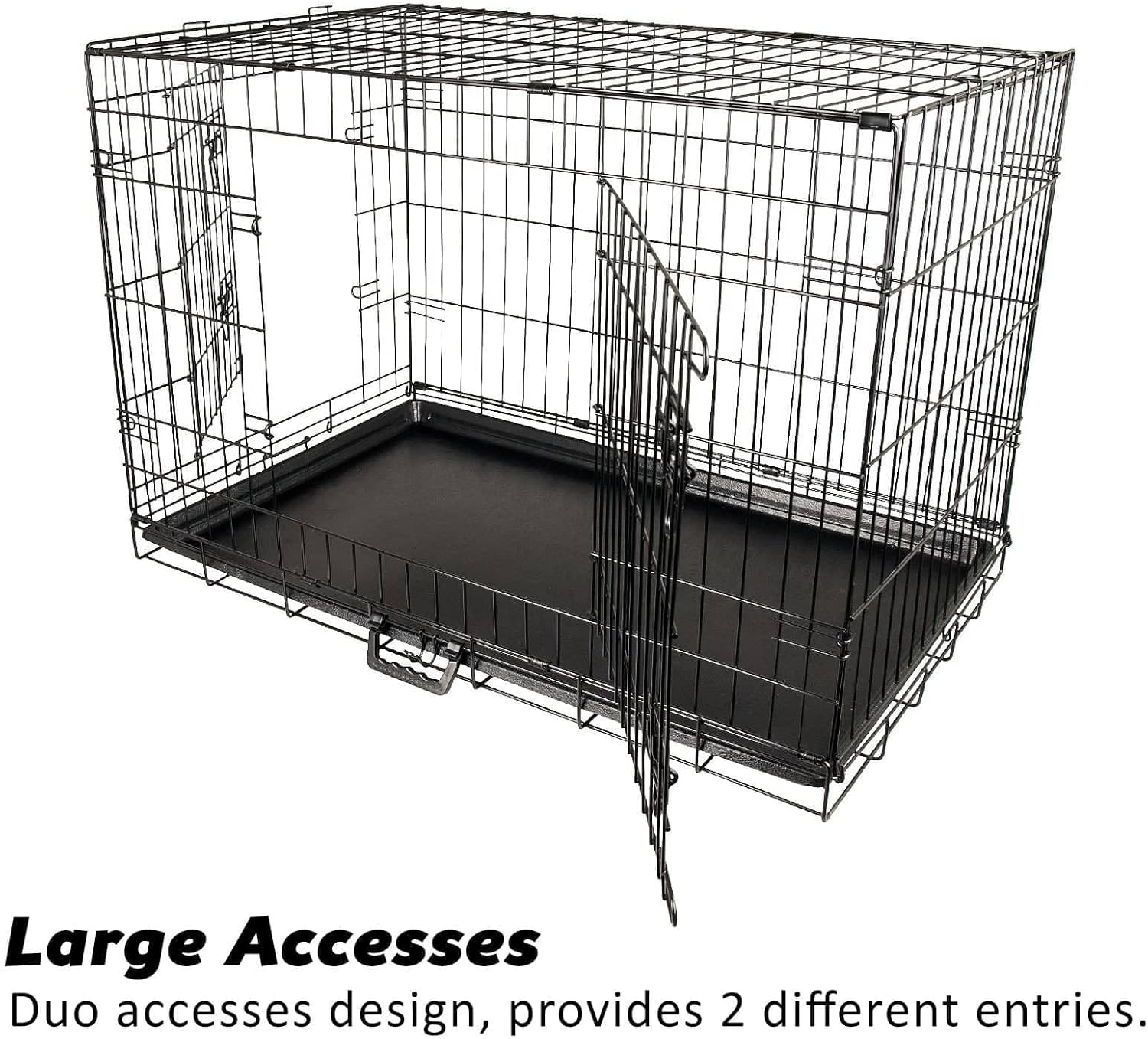 Dog Cage with Removable Tray (PET-WC24) image number 6