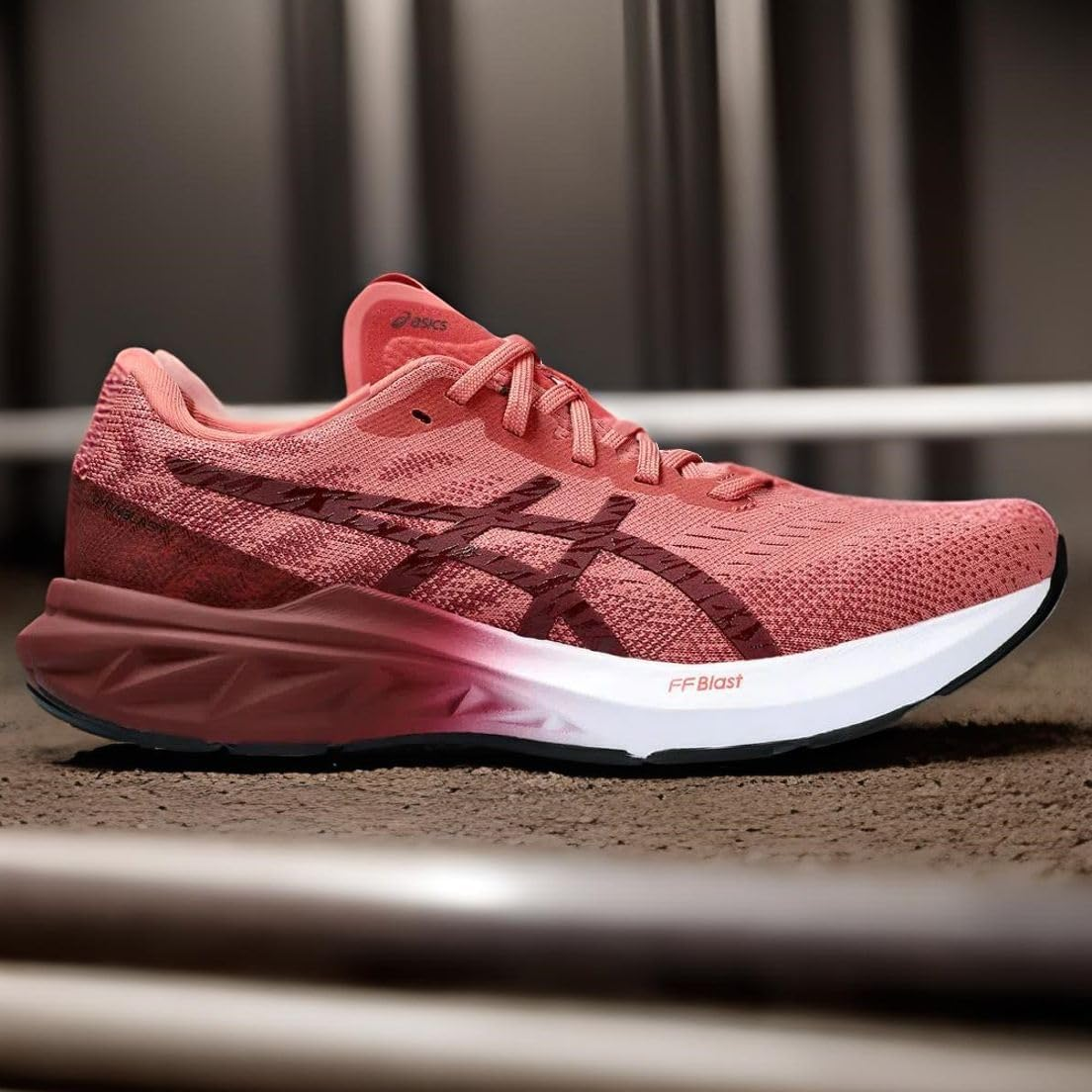 ASICS Womens Dynablast 3 Light Garnet/Port Royal Athletic Running Shoes 6.5 Standard Sneaker image number 5