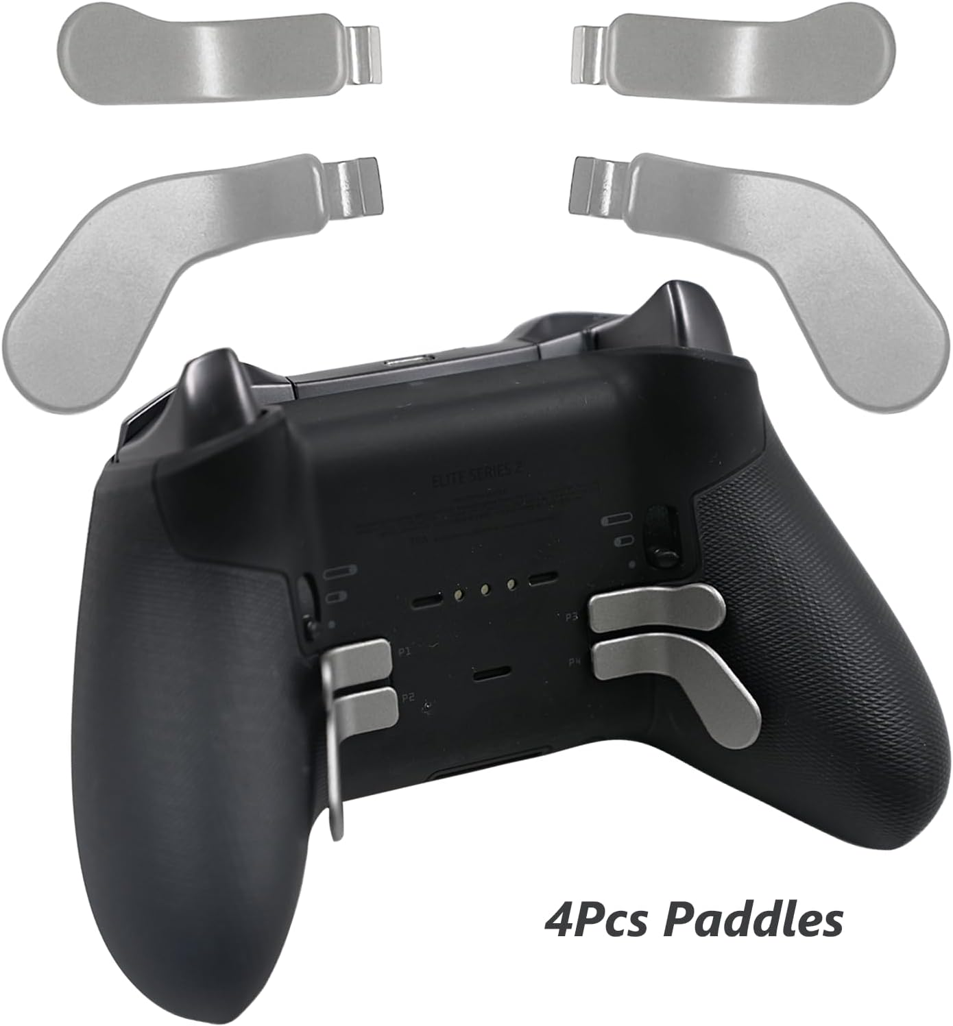 9 Pack Elite Series 2 Core Controller Paddles for Xbox Elite Series 2 Core,Elite Series 2 Controller Accessories for Xbox Elite 2 Core Controller Replacement Kits with 4 Joysticks,4 Paddles,1 D-Pads(Silvery)