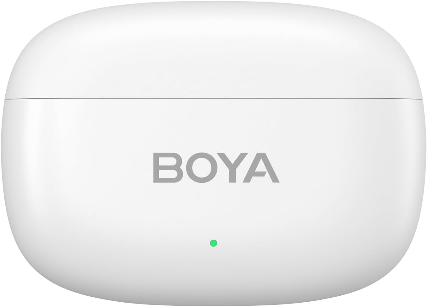 BOYA Boyamini-13 (White) 4 in 1 Microphone for Android/Iphone with Intelligent Noise Cancelling and Charging Case, Metal Clip on Microphone, Vlogging, Tiktok, Youtube Content Creator
