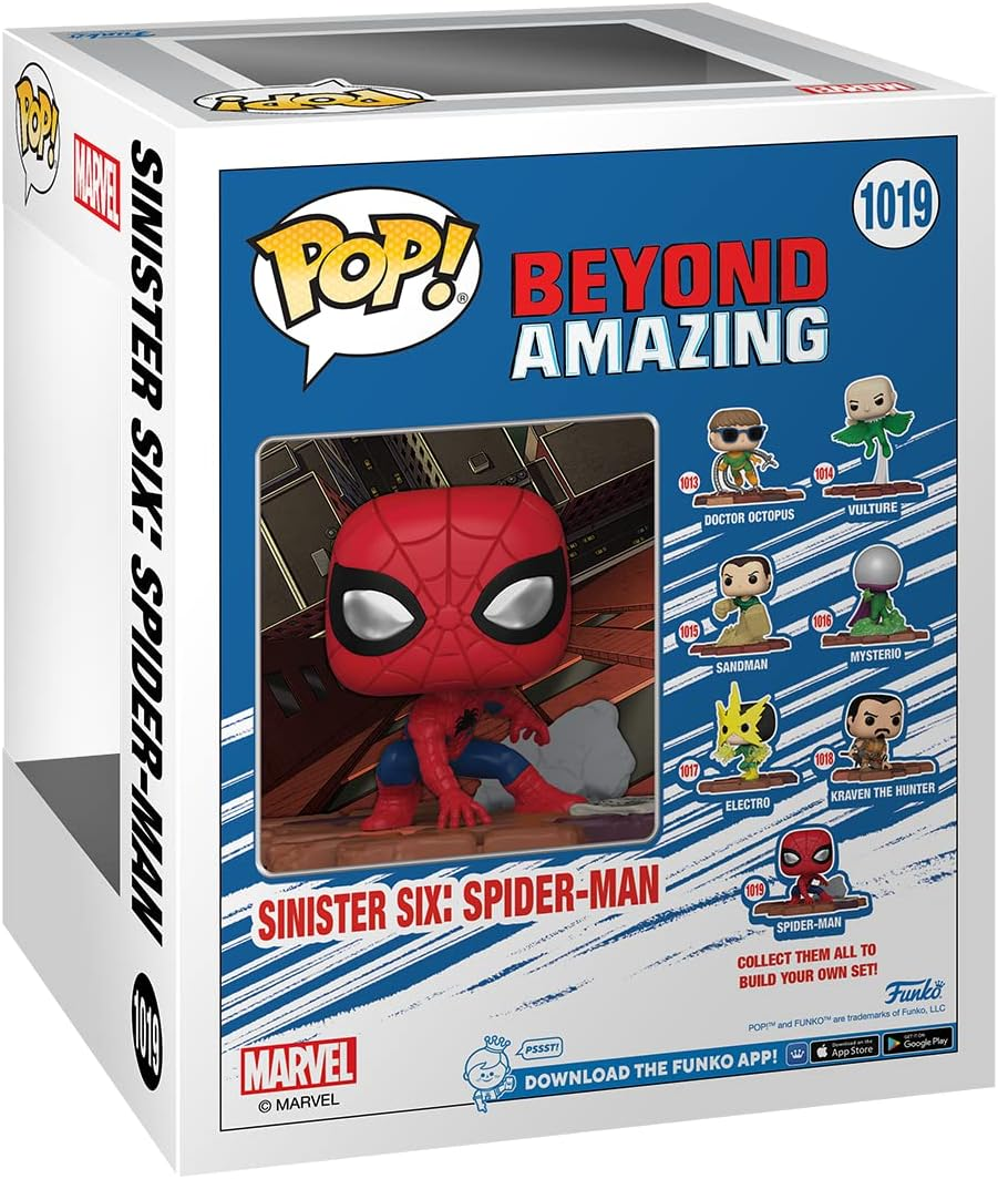 Funko Pop! Marvel Comics - Sinister Six: Spiderman Vinyl Figure, 10 Cm Height