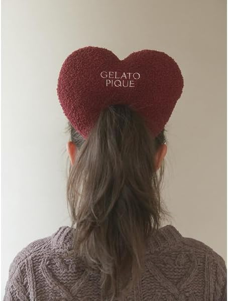 Gelato Pique Valentine PWGA251695REDF Baby Moko Heart Scrunchie, Red, F image number 1