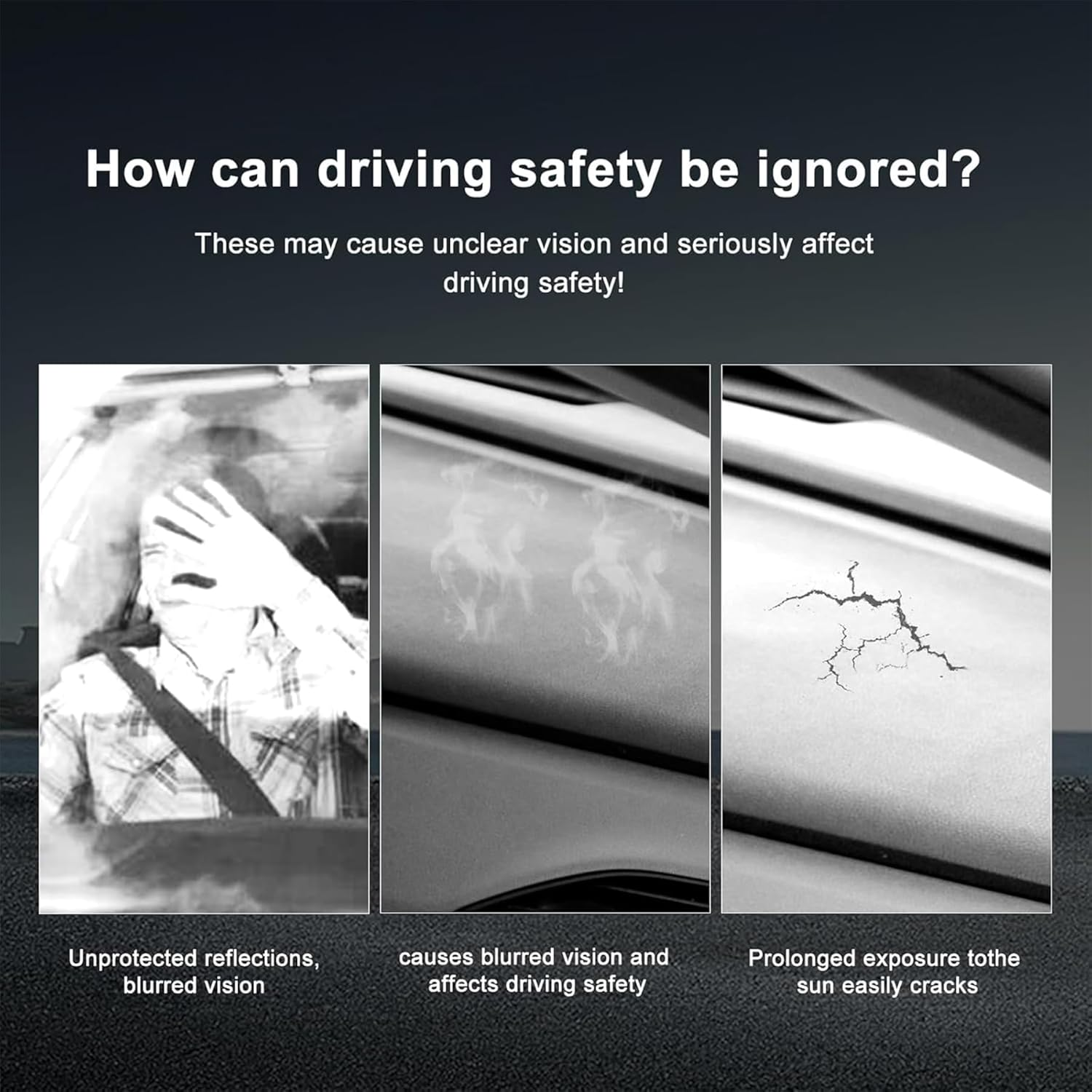 Sunshade for Tesla Model Y Juniper 2026 2025 Dashboard Cover, Non-Slip Suede Dash Board Mat for New Mode Y Dashboard Pad Sun Protection Interior Accessories (For Model Y Juniper) - For Model Y Juniper image number 6