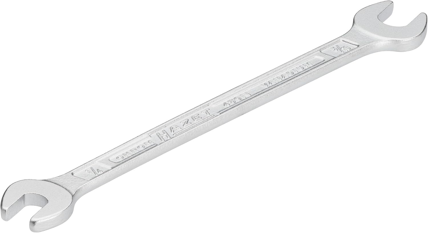 Hazet 450NA-1/2X9/16VKH Double Open-End Wrench, 1/2 X 9/16 Inch Size