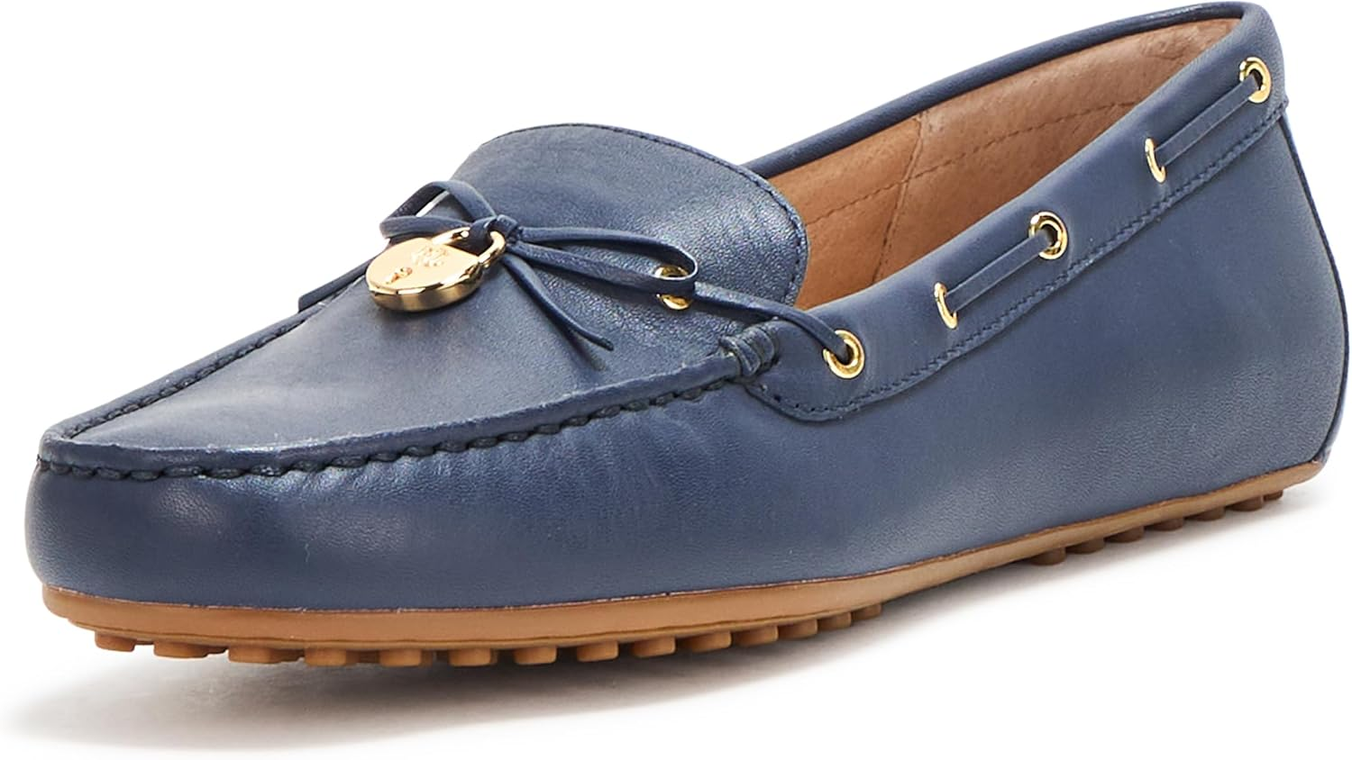 Lauren Ralph Lauren Women'S Wylie Nappa Leather Driver Driving Style Loafer