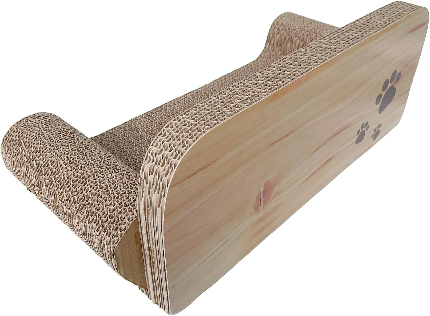 Pet Life Create CS-04 Cat Love Claw Sharpener Cardboard Sofa image number 2