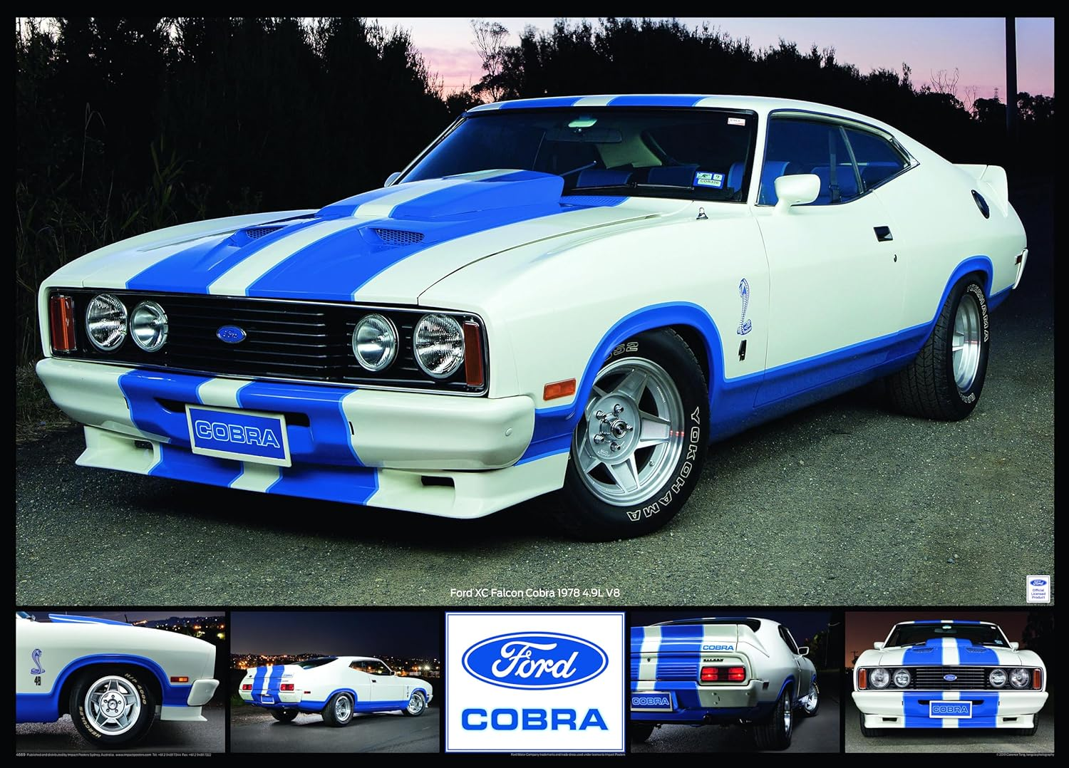 Impact Puzzles Ford Cobra Puzzle 1,000 Pieces