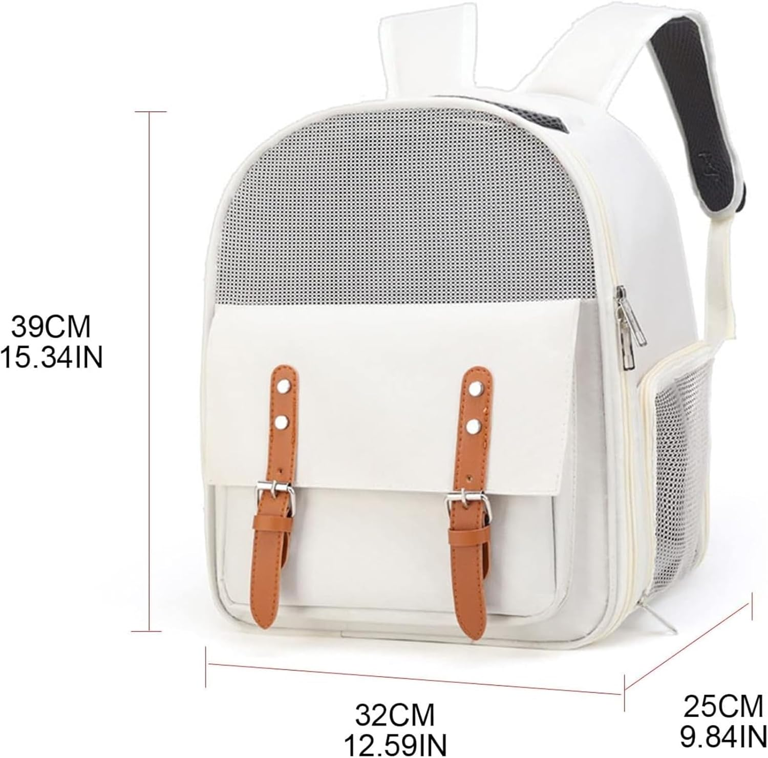 Cat Bag Dog Carrier Pet Carrier Portable Pet Cats Bag Outing Washable Cat Backpack Travel Bag Foldable Bag Cat Carrier Pet Bag Carrier(Color:Green) - Blue image number 7