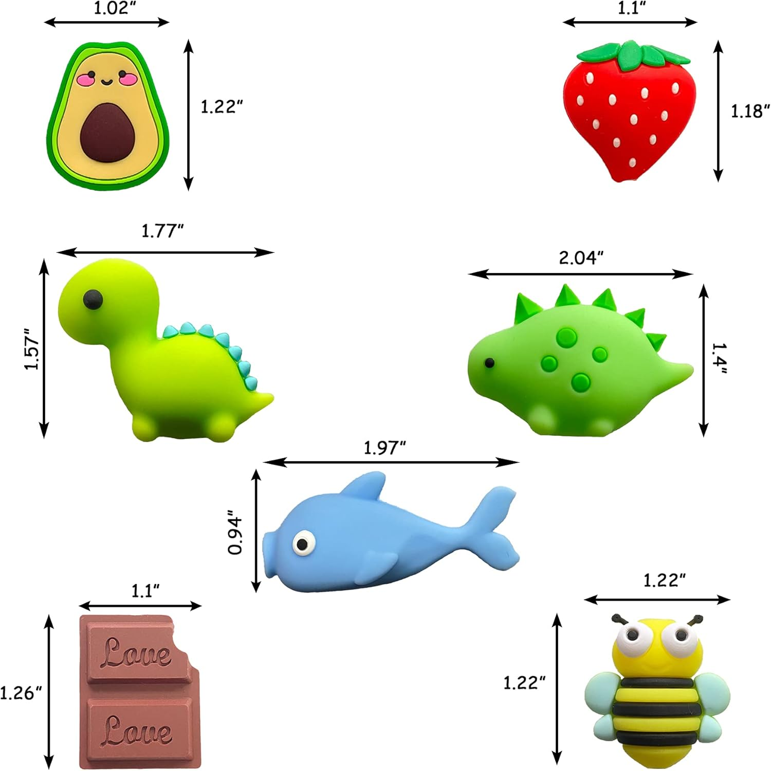 ZAKVOOR 15 Pack USB Charger Protector for Iphone Ipad Cable, Cute Animal Fruit Bite Charging Protector and Cord Holder, Charging Cable Saver Phone Accessory image number 1