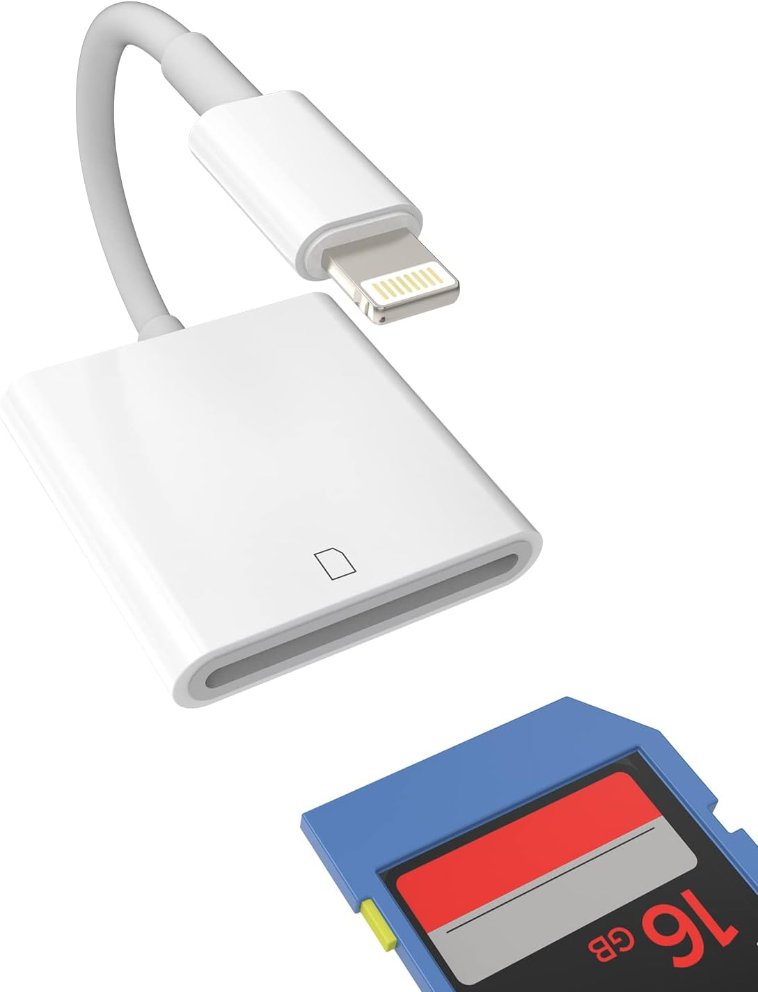 SD Card Reader for Iphone Camera Memory Apple MFI Certified Lightning Adapter Accessories Photo Photography Viewer Adaptador for 14 13 12 11 Pro Max X Xs Xr 8 7 6 plus Se Ipad Air Mini 2018 2019 2020 image number 2