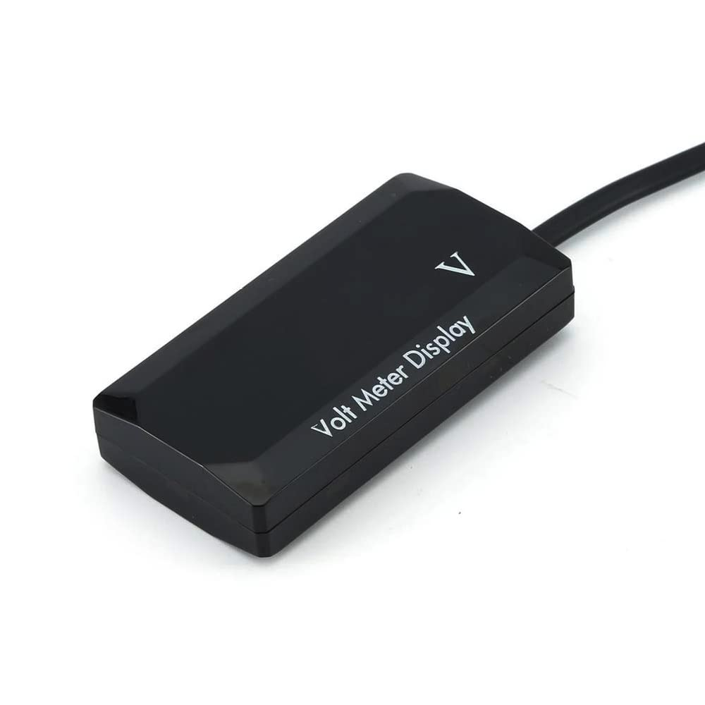 DC 12V LED Digital Monitor Volt Meter Display Battery Gauge Voltage Caravan/Car image number 3