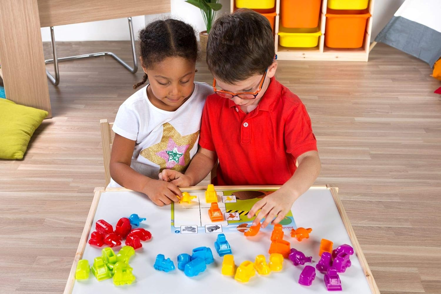 MINILAND 45340 Sort & Count Vehicles Mathematical Game image number 6