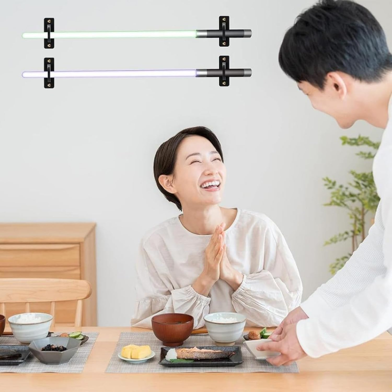 2 PCS Sword Holder Wall Mount, Adjustable Sword Hook, Strong Load Bearing Wall Mount Samurai Sword Hanger Display Holder, Sword Wall Mount Display Rack Stand image number 5