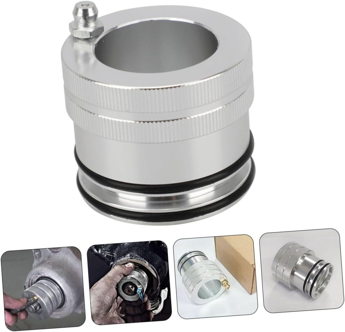 SOESFOUFU Wheel Bearing Greaser Tool 35Mm Automotive Wheel Bearing Grease Tool for Car Maintenance and Rv Accessories image number 4