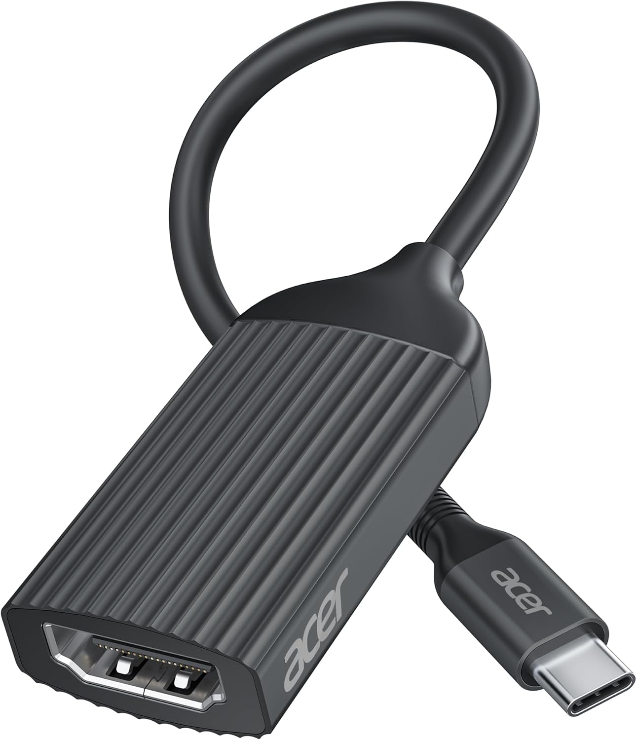 Acer USB C to HDMI Adapter 4K@60Hz(High Speed, Thunderbolt 3/4) Type C to HDMI Converter Compatible with Macbook Pro/Air, Iphone 16 15 Pro/Max, Ipad Pro/Air, Surface, Dell XPS, Chromebook and More