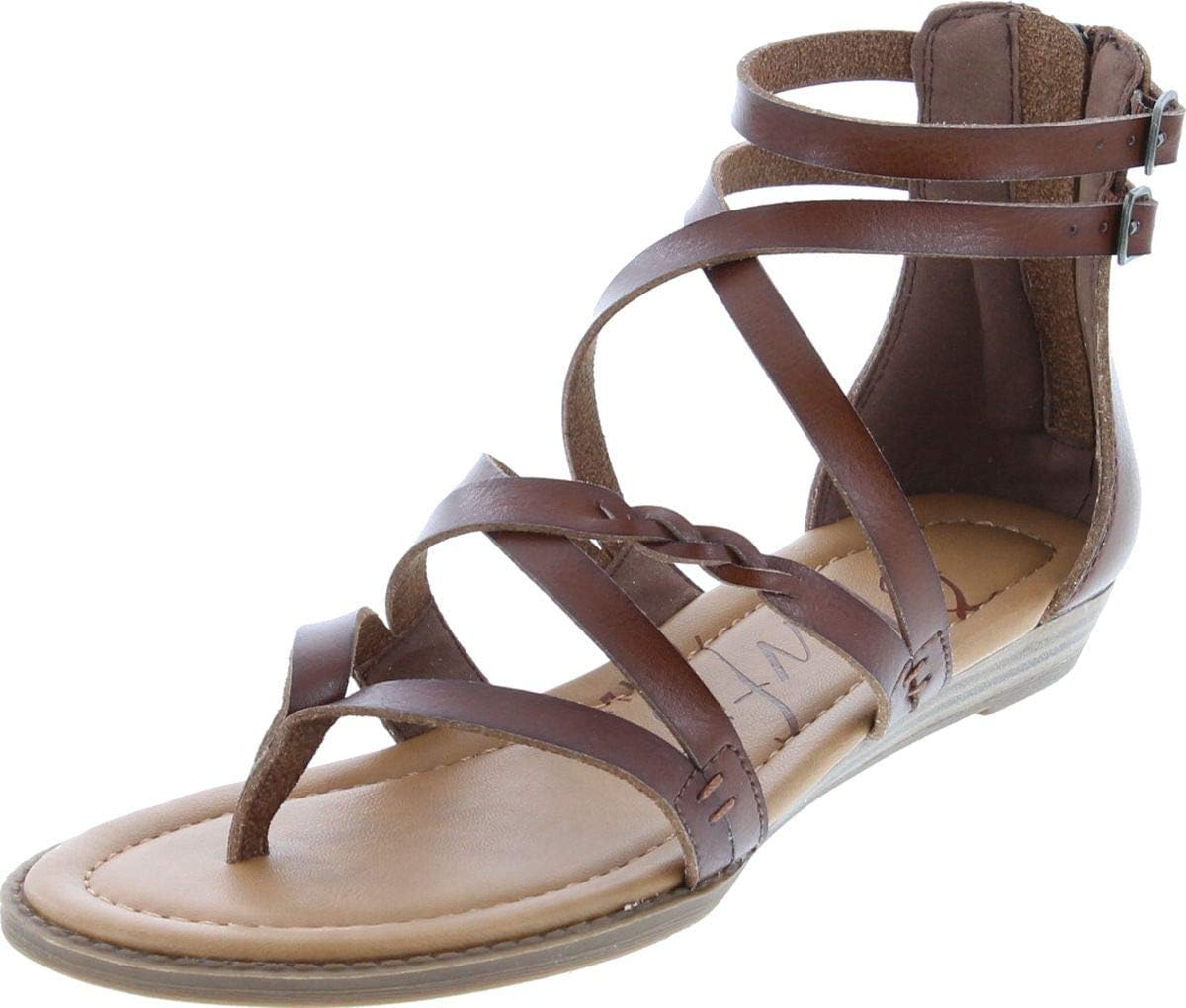 Blowfish Womens Bungalow Sandals Scotch Dyecut PU 8.5 M image number 6
