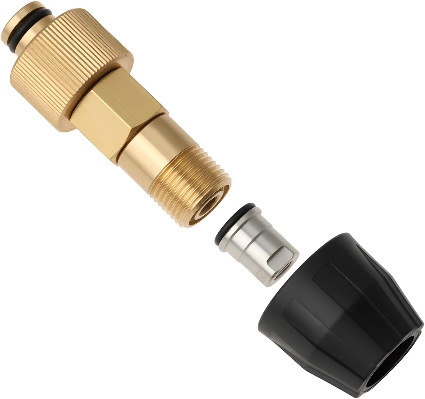 Emagtech High Pressure Cleaner Flat Jet Nozzle 14Mm TR22 Compatible with K&auml;rcher Compatible with Kr&auml;nzle image number 3