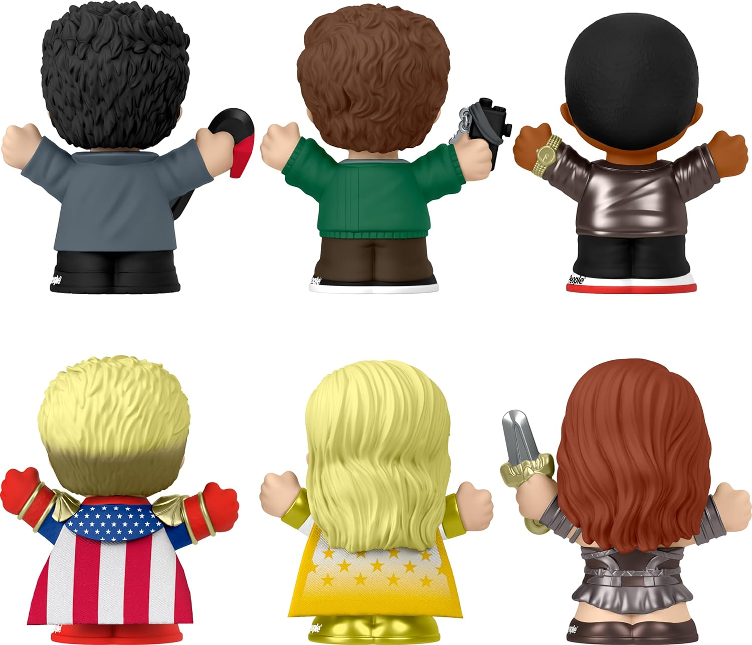 LITTLE PEOPLE COLLECTOR the Boys Special Edition Set with Character Figures in a Display Gift Box for Adults & Fans, 6 Figures