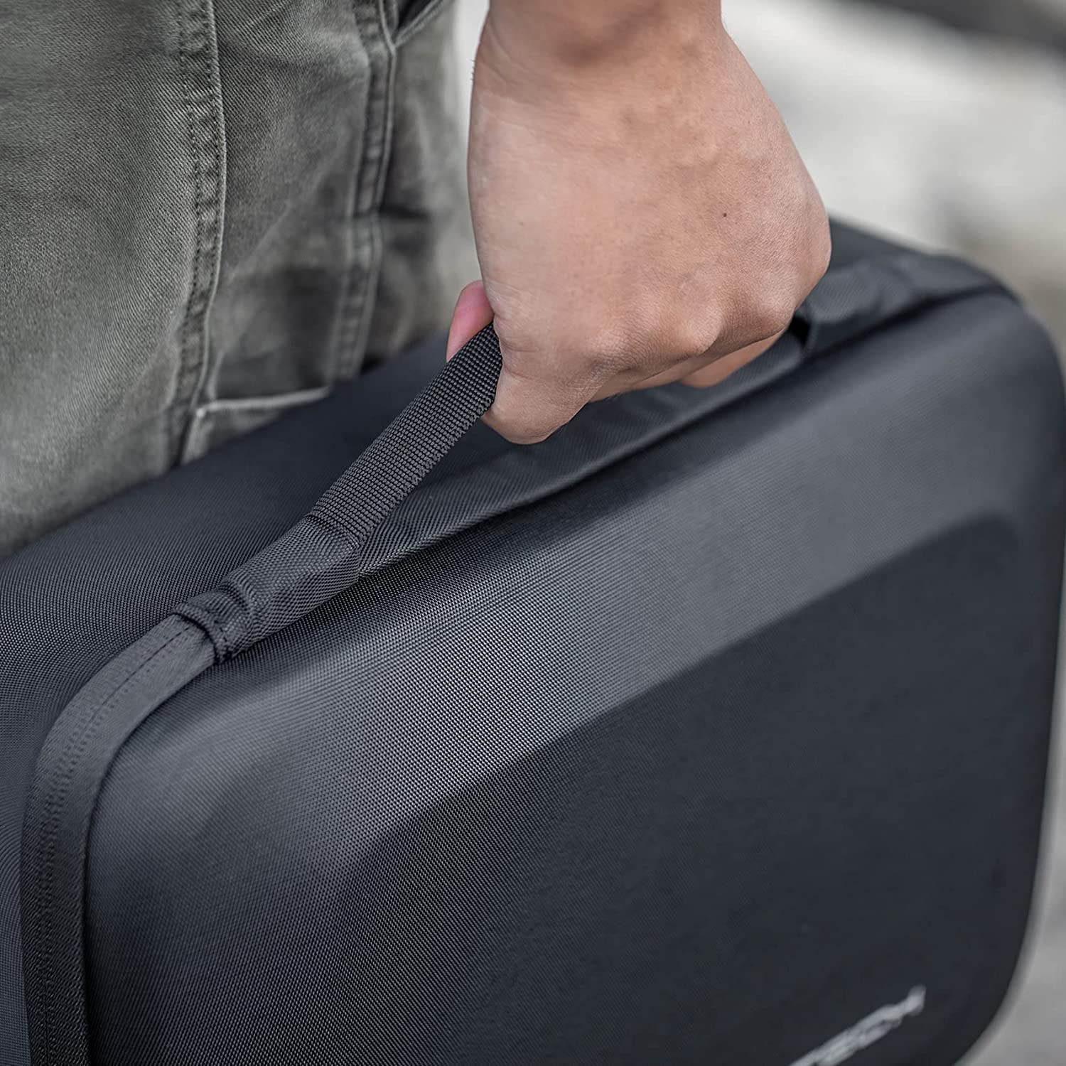 PGYTECH Carrying Case for DJI Avata FPV, Hard Waterproof Travel Bag for DJI Avata Drone Accessories, Portable Carrying Bag with DJI Goggles Integra, Goggles 2/V2, NOT for Avata 2 image number 6