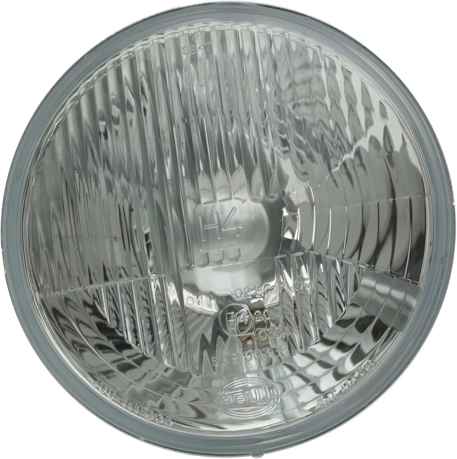 HELLA 002395071 7" H4 Type Single High/Low Beam Headlamp with Position Lamp image number 2