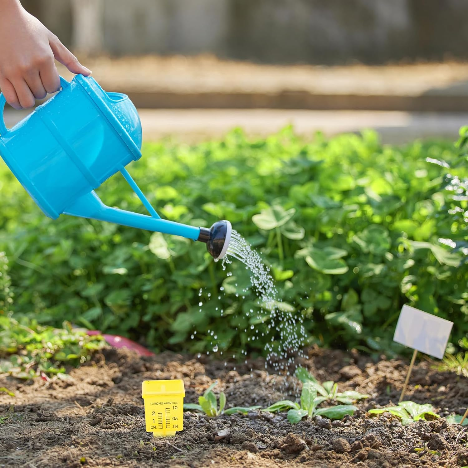 15Pcs Rain Water Gauge: Rainfall Measuring Device for Lawn Garden 1.5-Inch Rain Gauge Sprinkler Measure Meter for Outdoor Garden image number 3