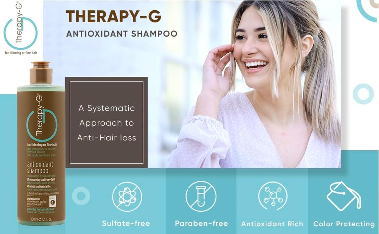 Therapy-G Antioxidant Shampoo Step 1 ( for Thinning or Fine Hair ) - 1000Ml/33.8Oz image number 1