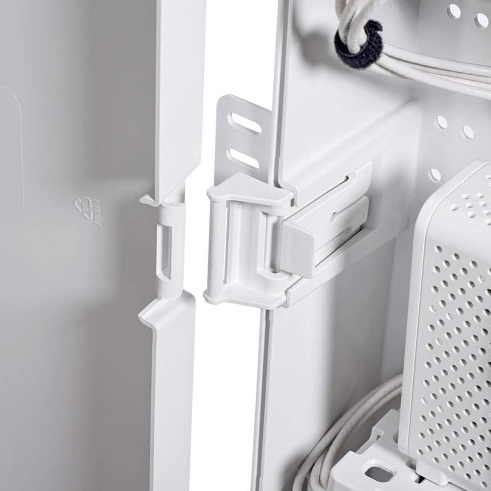 Leviton 14" Wireless Structured Media Center Vented Hinged Door Only - Plastic, White image number 4