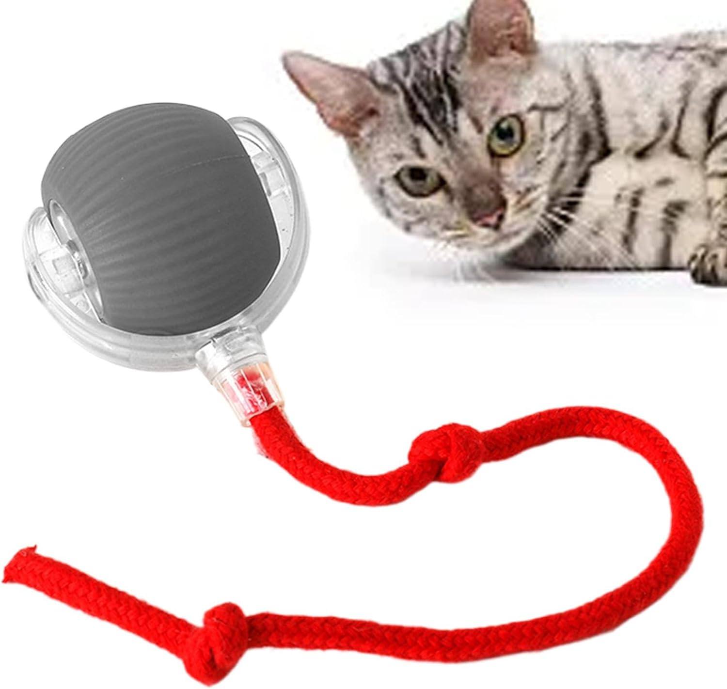 Interactive Cat Ball | Automatic Pet Rolling Ball | Interactive Dog Toy Rolling Ball Intelligent and Agile Mobile Ball for Dog Rolling Ball for Pet