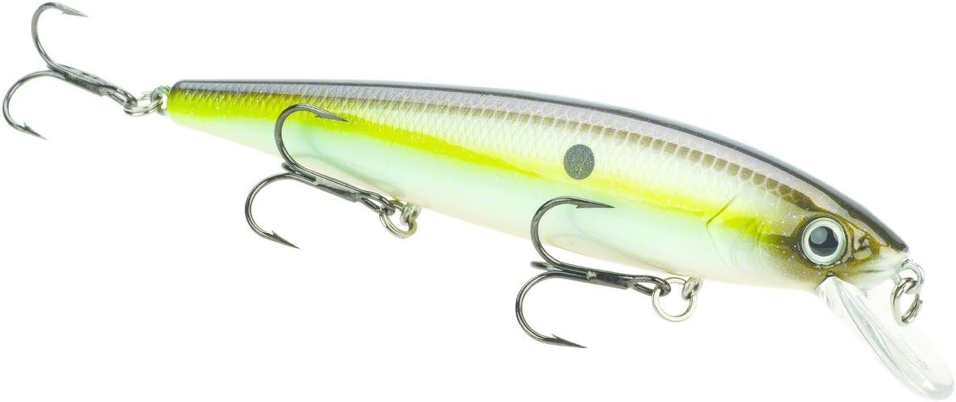 Strike King KVD Jerkbait 3 Hook - Chartreuse Sexy Shad image number 4