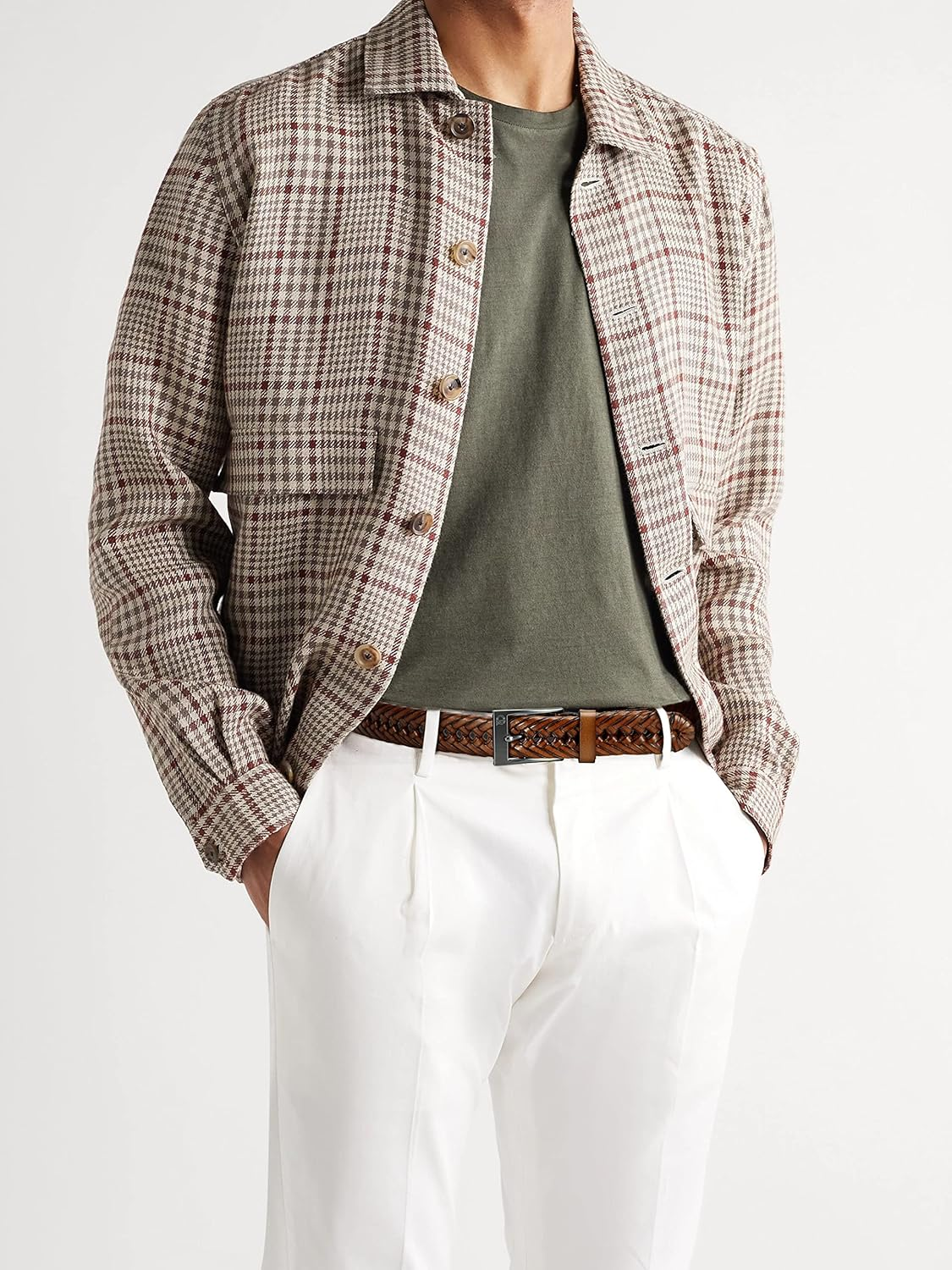 CHAOREN Ratchet Mens Belt - 1 3/8" Leather Belt for Men Dress Pants - Micro Adjustable Belt Fit Everywhere image number 6