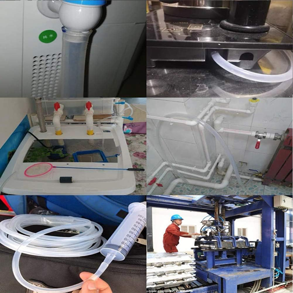 Quickun Pure Silicone Tubing, 6Mm ID X 8Mm OD High Temp Food Grade Tube Pure Silicone Hose Tube for Home Brewing, Beer Line, Kegerator, Wine Making, Aquaponics, Air Hose by Proper Pour (3.28 Ft) image number 5