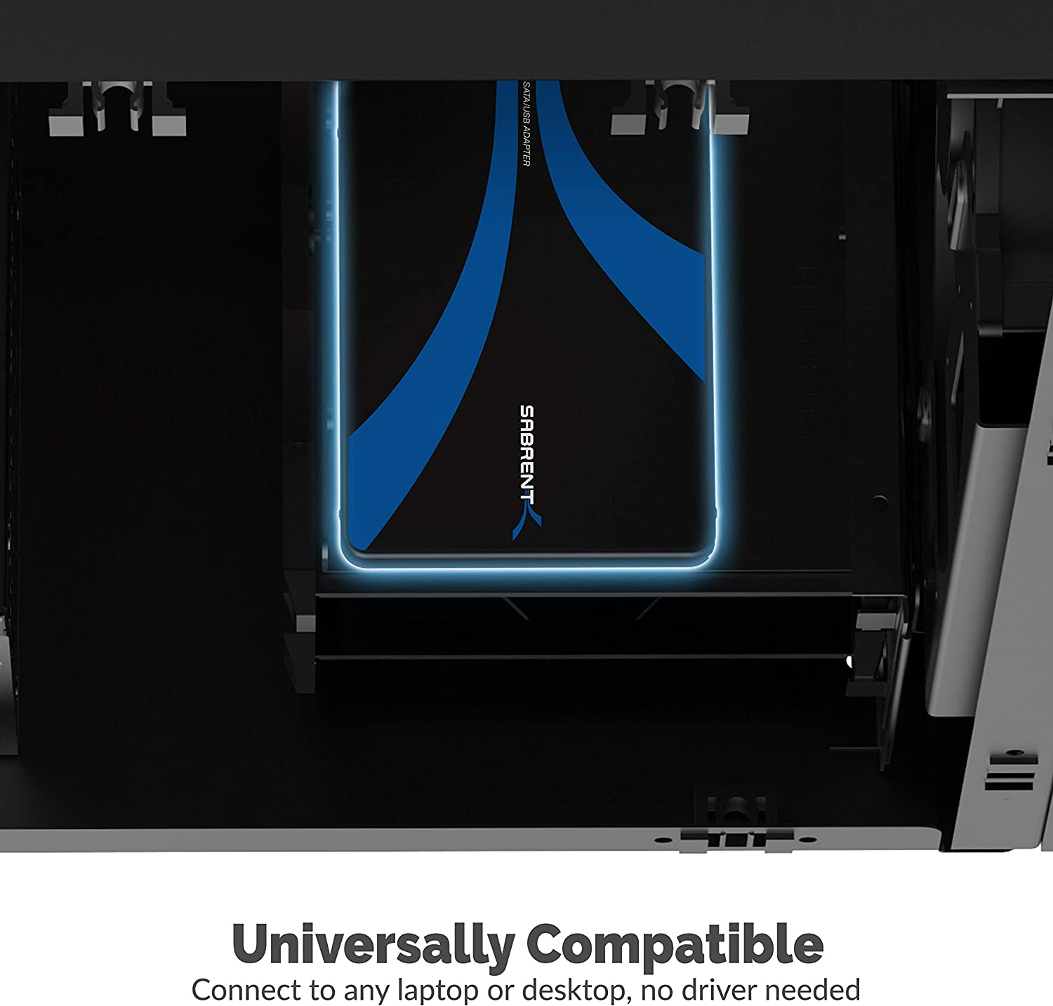 SABRENT M.2 SSD [NGFF] to USB 3.0 / SATA III 2.5-Inch Aluminum Enclosure Adapter (EC-M2CU) [Not Nvme] image number 4