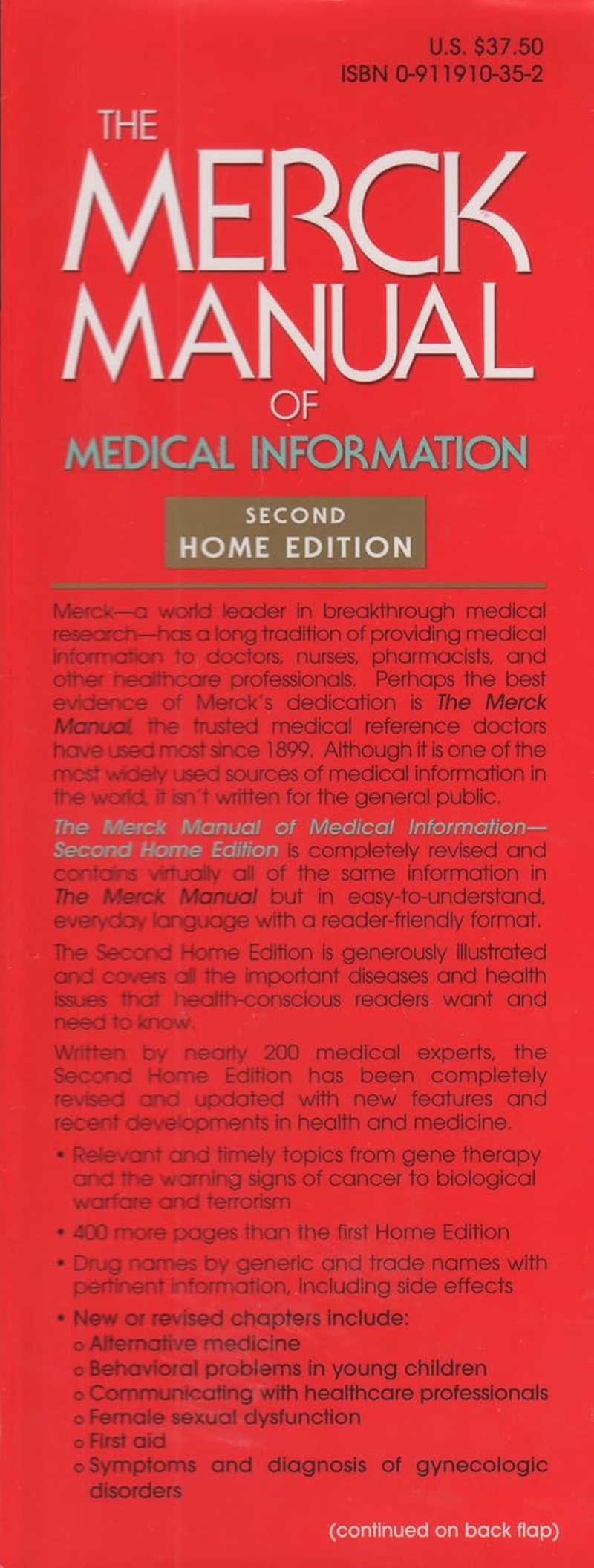 The Merck Manual of Medical Information image number 2