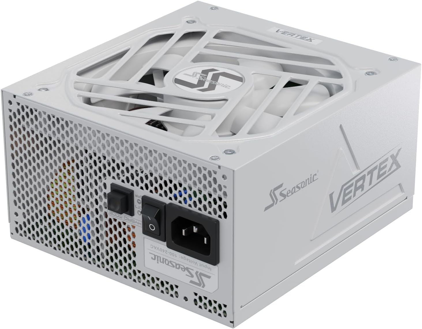 Seasonic Vertex GX-1000 1000W Gold Modular ATX 3.0 Power Supply Unit, White image number 3
