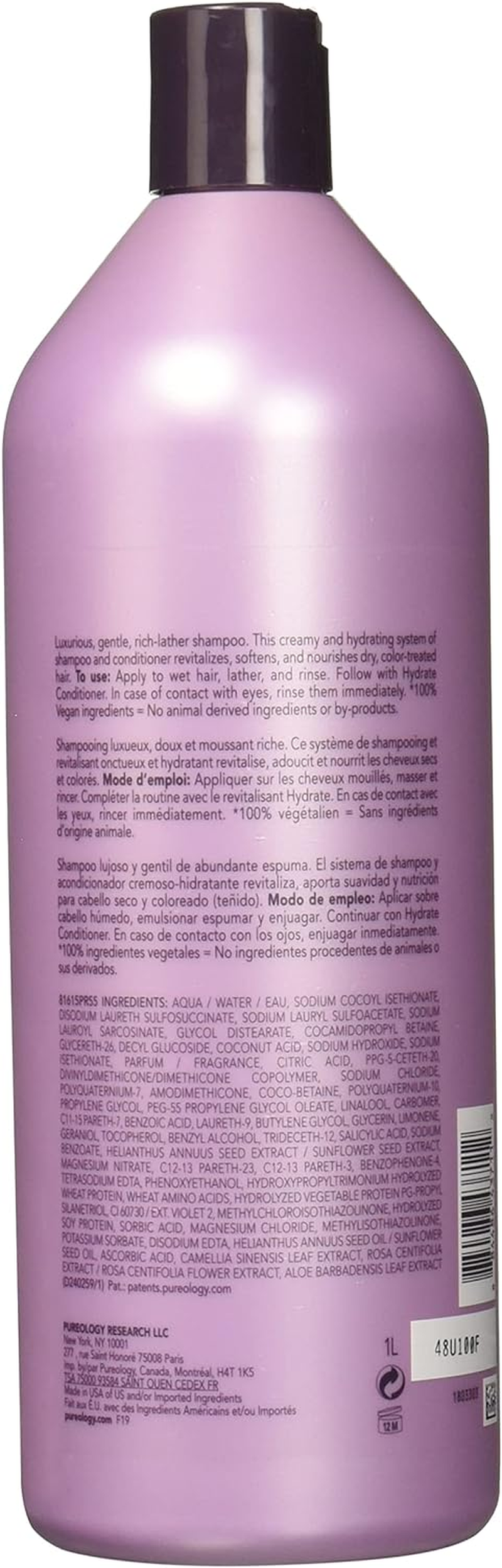 Pureology Hydrate Shampoo image number 2
