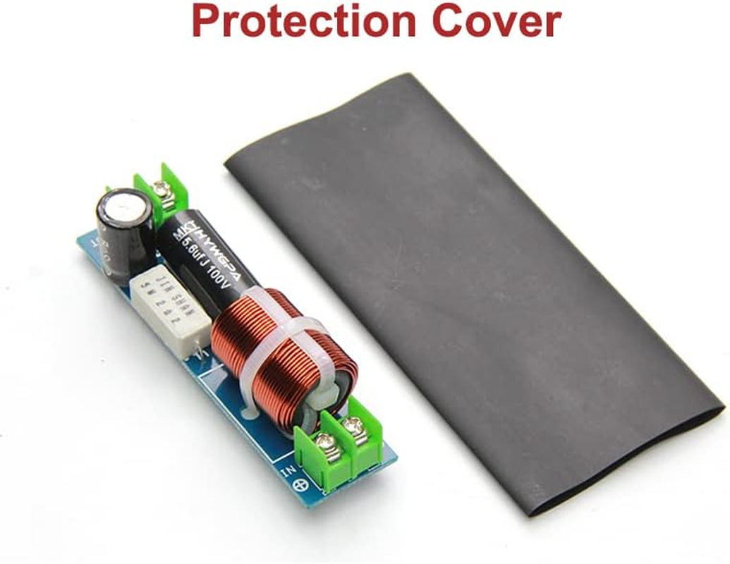 2PCS 1 Way 60W Mediant Speaker Frequency Divider Circuits Car 1-Unit Automotive Hifi Stereo Audio Crossover Filters image number 1