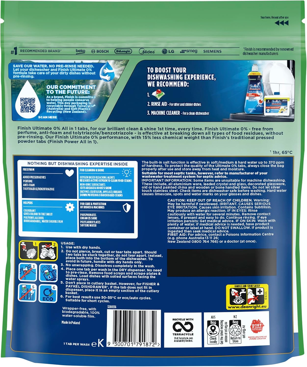 Finish Ultimate 0% 46'S Regular image number 5