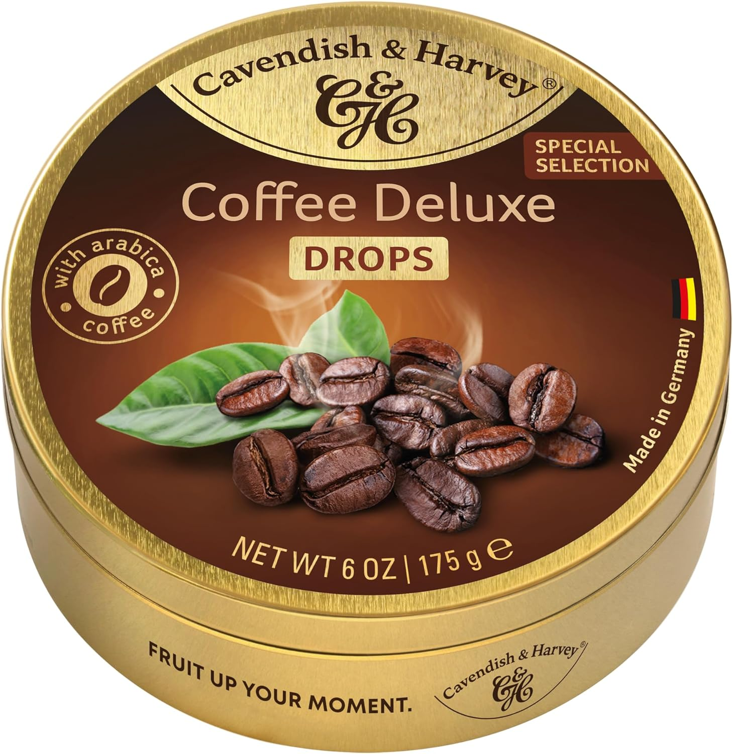 Cavendish & Harvey Coffee Drops 175 G - 9.6 X 4.1 X 9.8 Cm